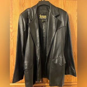Women’s leather coat